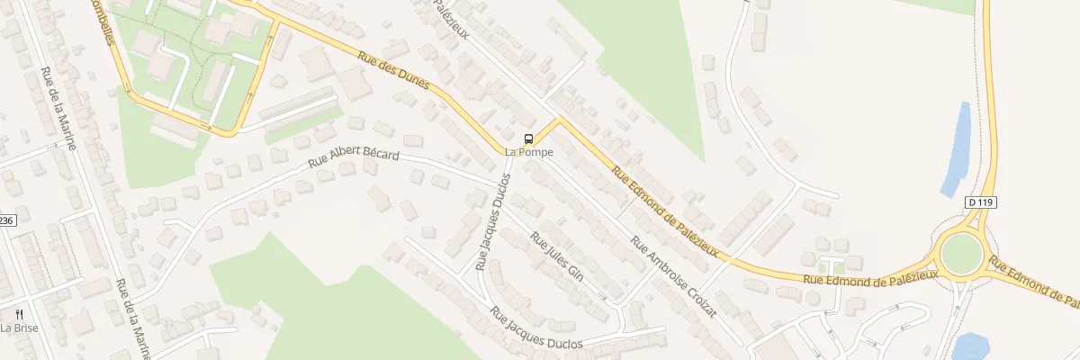 Plan du 4 Rue Ambroise Croizat à Équihen-Plage