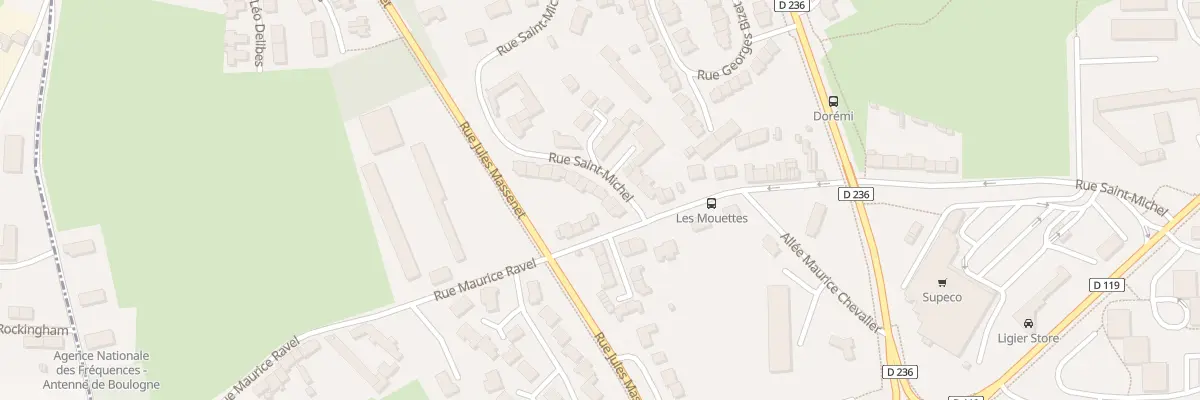 Plan du 142 Rue Saint Michel à Outreau