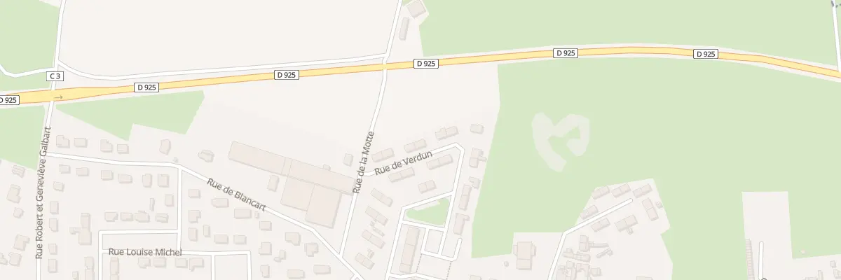 Plan du 30 Rue de Verdun à Fressenneville