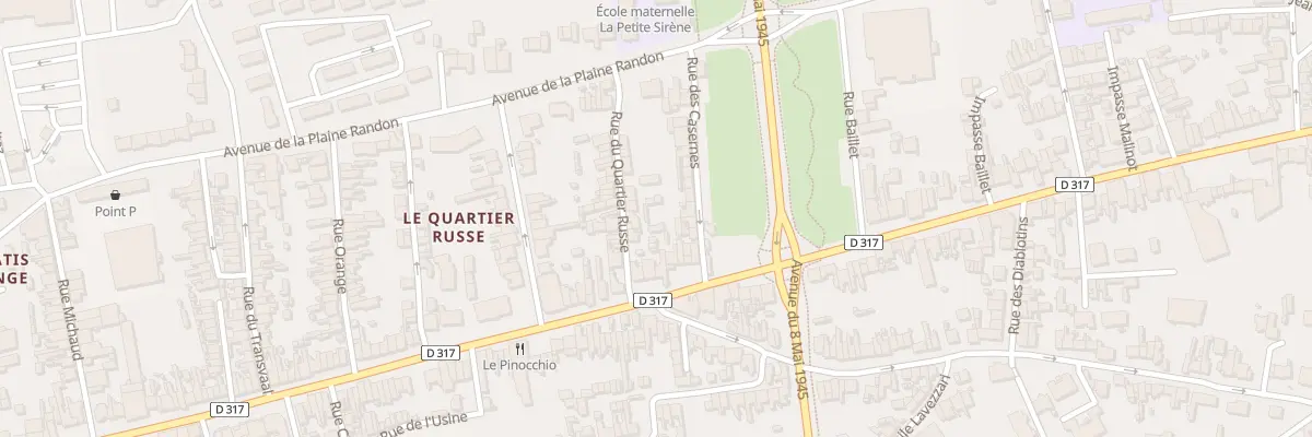 Plan du 219 Rue de l’Impératrice à Berck
