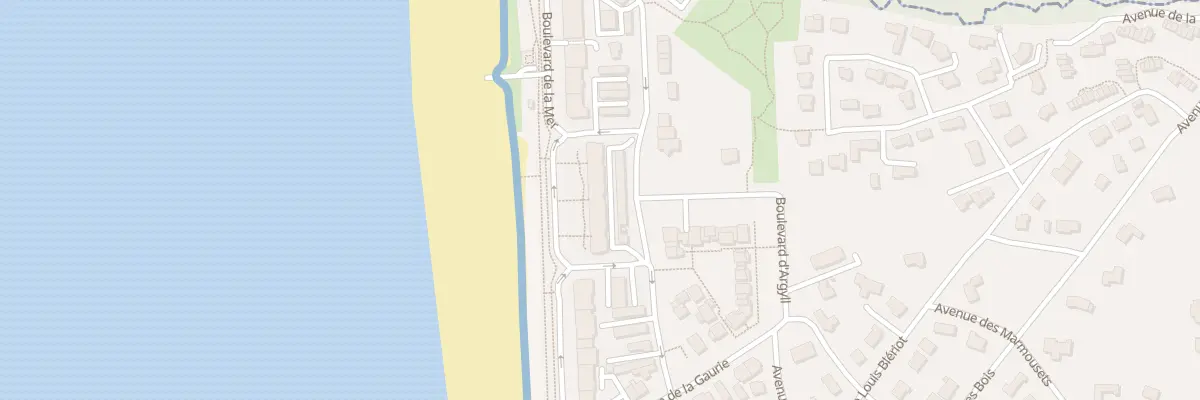 Plan du 50 Bd de la Mer à Neufchâtel-Hardelot