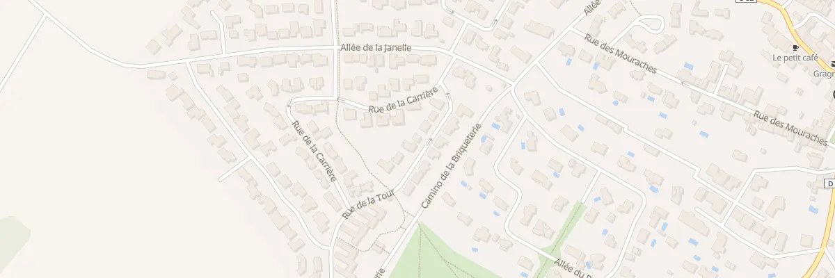 Plan du 8 Rue de la Tour à Gragnague