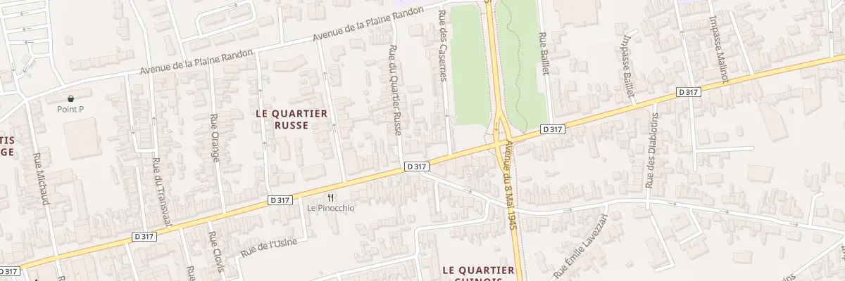 Plan du 221 Rue de l’Impératrice à Berck