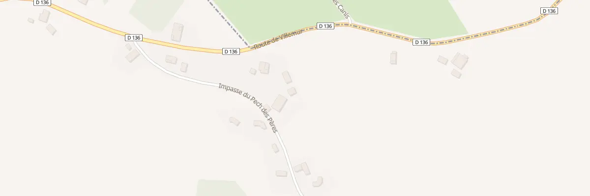 Plan du 1391 Rte de Villemur à Tauriac