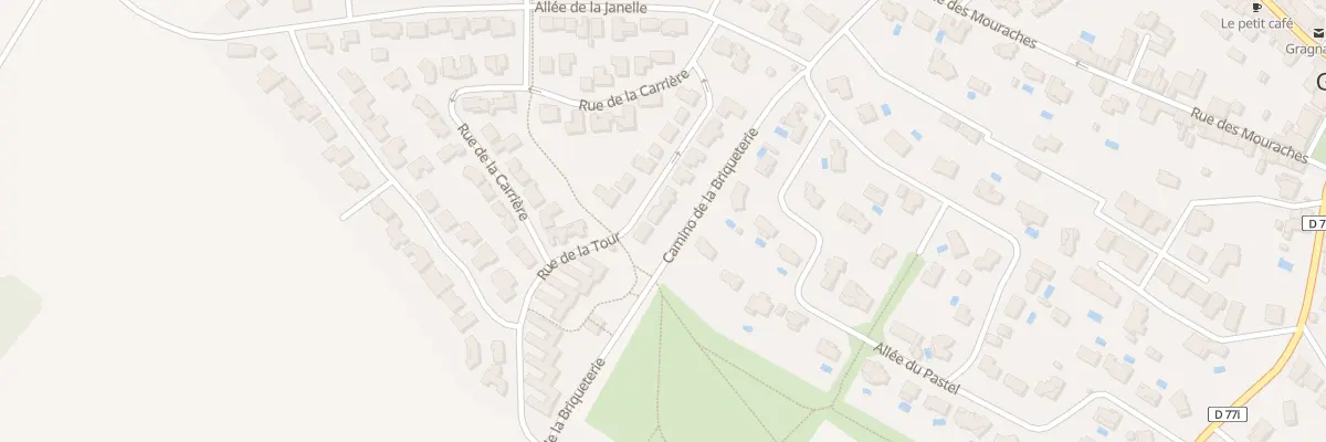 Plan du 17 Rue de la Tour à Gragnague