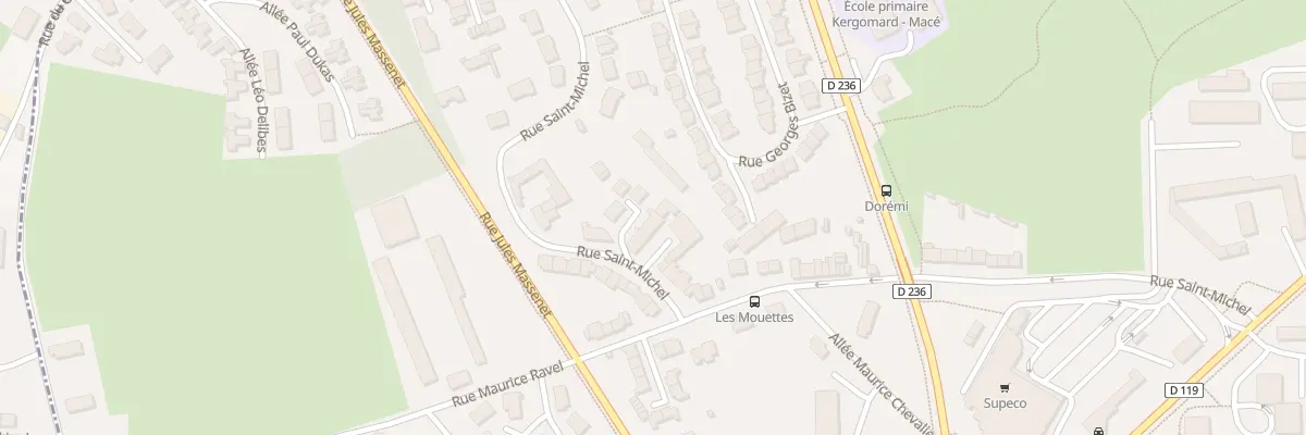 Plan du 121D Rue Saint Michel à Outreau