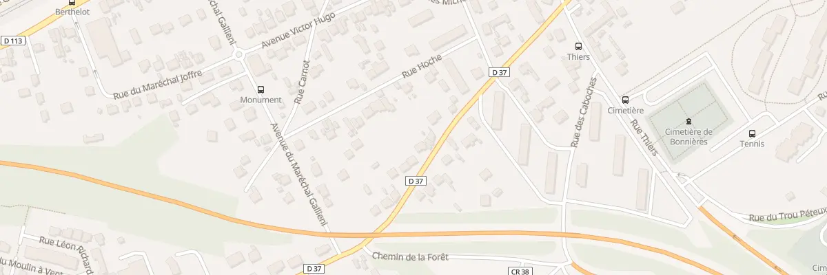 Plan du 26 Rue Jacques Deschamp à Bonnières-sur-Seine