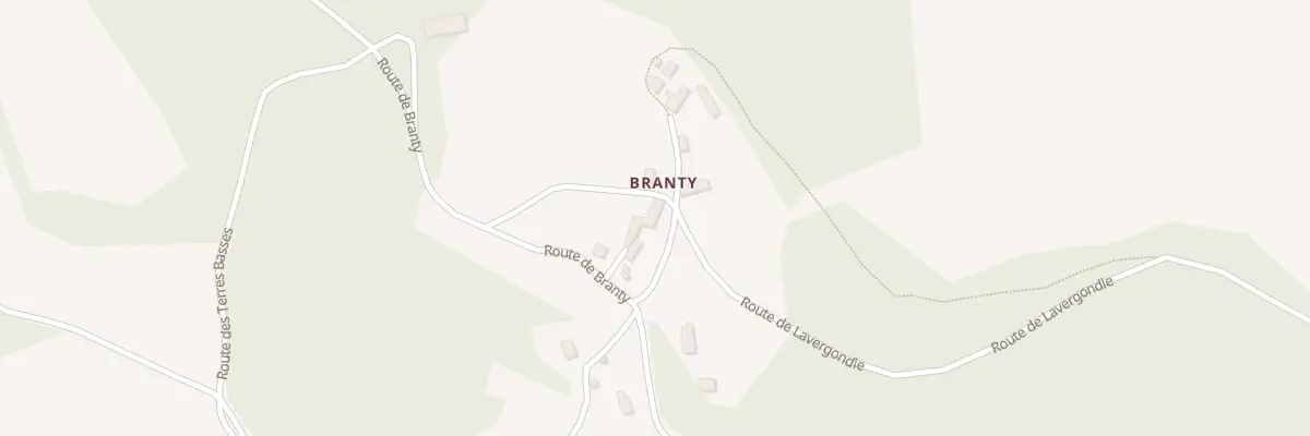Plan du 5231 Branty à Cressensac-Sarrazac