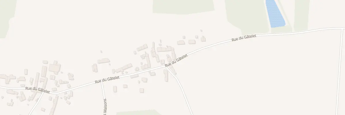 Plan du 51 Rue du Gâtelet - Launay à La Vernelle