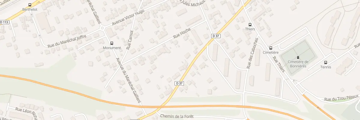 Plan du 24 Rue Jacques Deschamp à Bonnières-sur-Seine