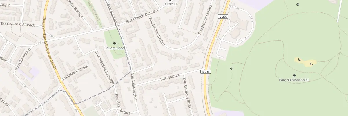 Plan du 34 Rue Berlioz à Outreau