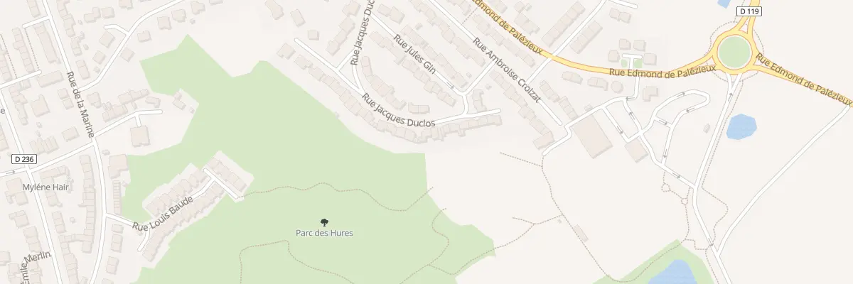 Plan du 20 Rue Jacques Duclos à Équihen-Plage