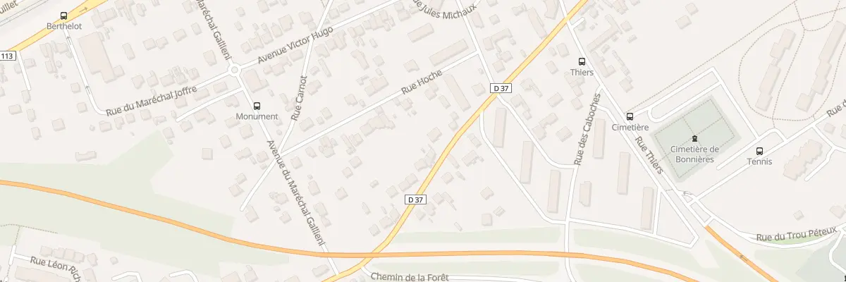 Plan du 22 Rue Jacques Deschamp à Bonnières-sur-Seine