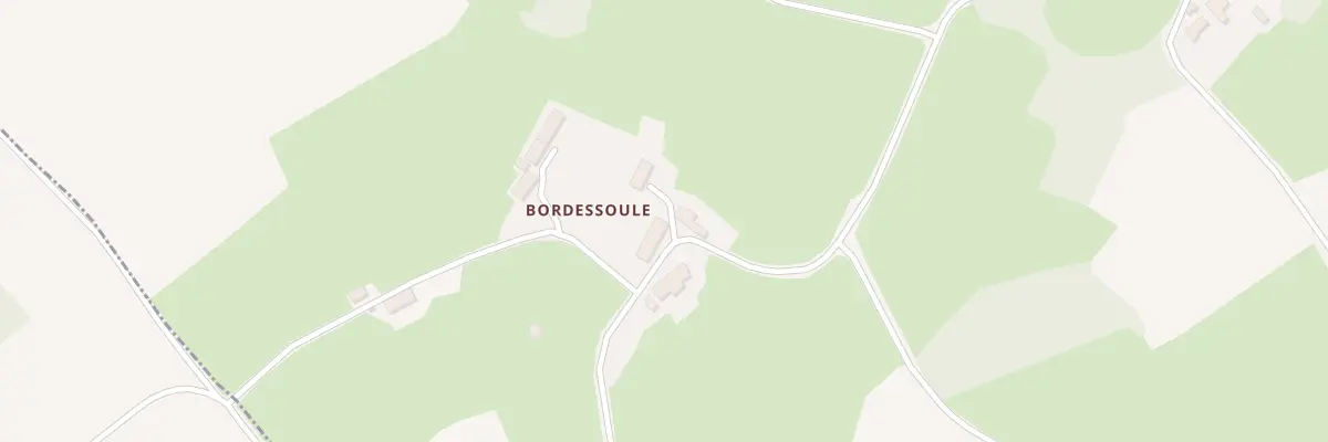 Plan du 2 Bordessoule à Lafat