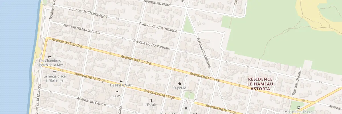 Plan du 19 Rue de Tourville à Merlimont