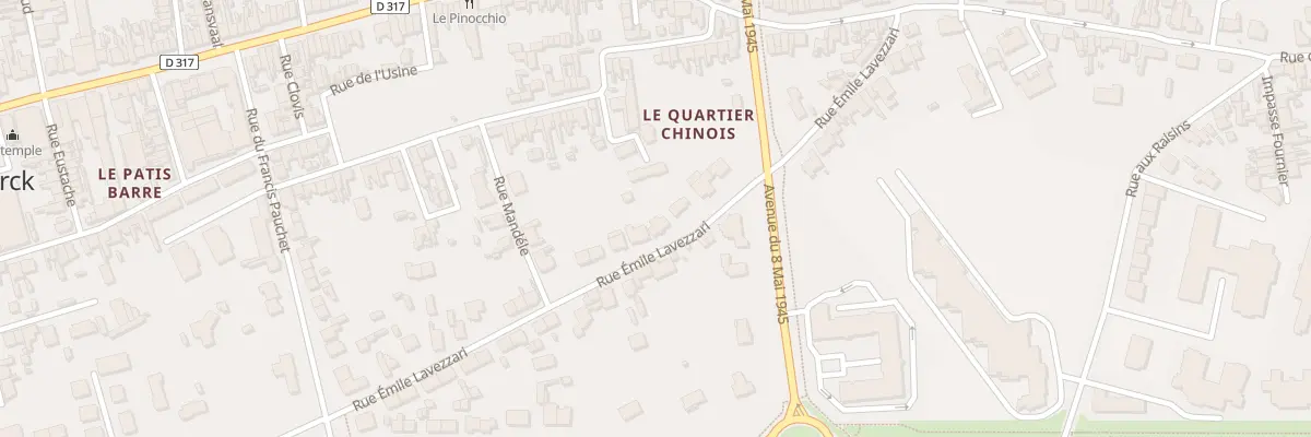 Plan du 24 Rue Emile Lavezzari à Berck