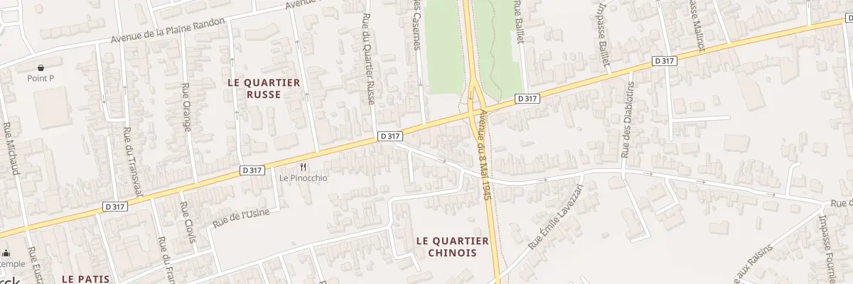 Plan du 3 Rue du Haut Banc à Berck