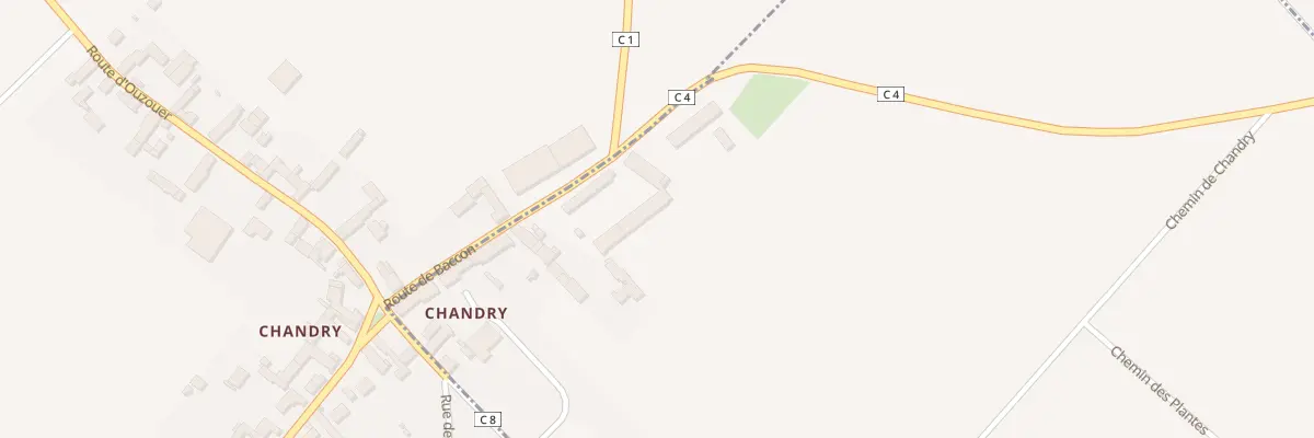 Plan du 1 Chandry à Charsonville