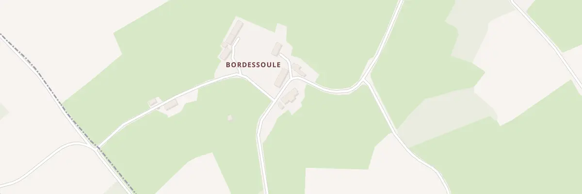 Plan du 3 Bordessoule à Lafat