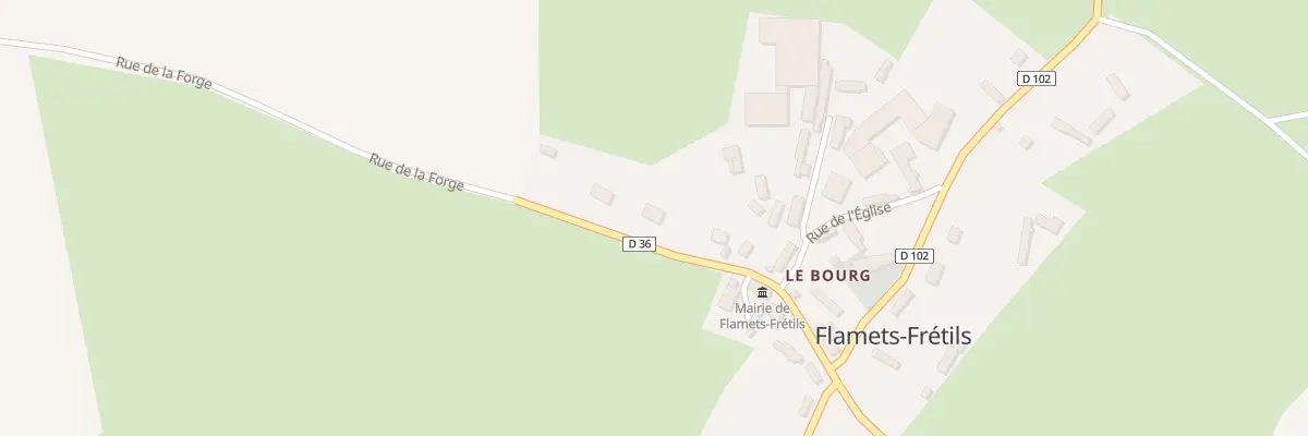 Plan du 5088 Le Bourg à Flamets-Frétils