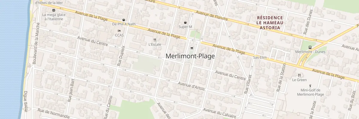 Plan du 19 Rue de la Chapelle à Merlimont