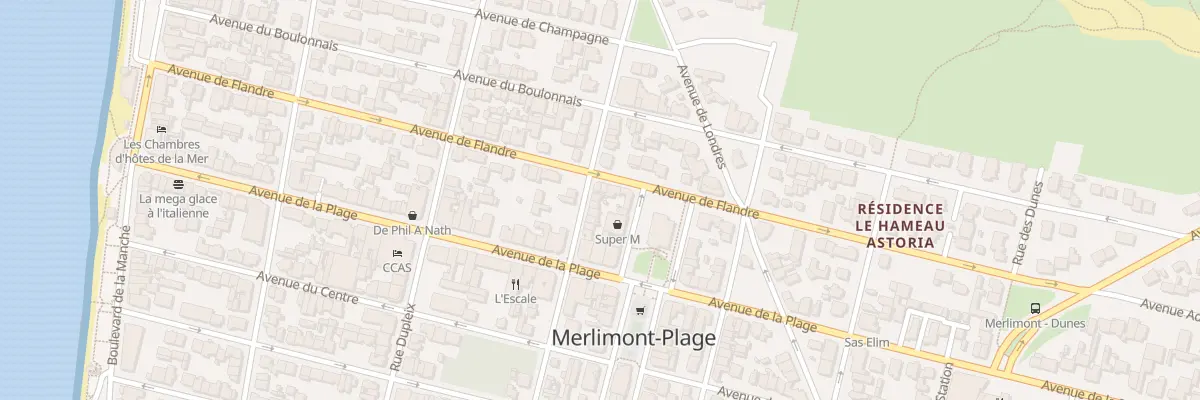 Plan du 14 Rue de Tourville à Merlimont