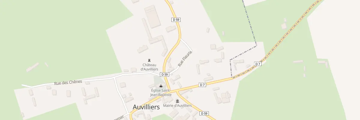 Plan du 5014 Le Bourg à Auvilliers