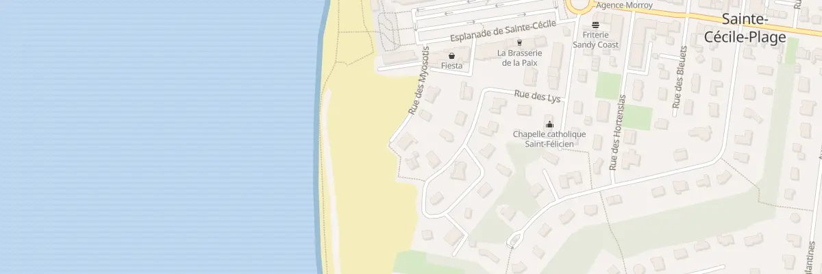Plan du 95 Rue des Myosotis à Camiers