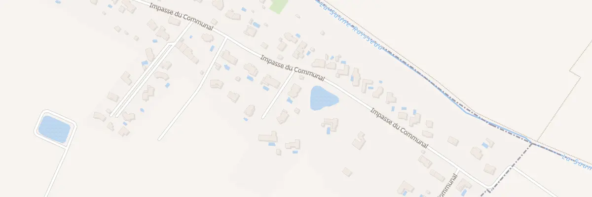 Plan du 54 Imp du Communal à Lauzerville
