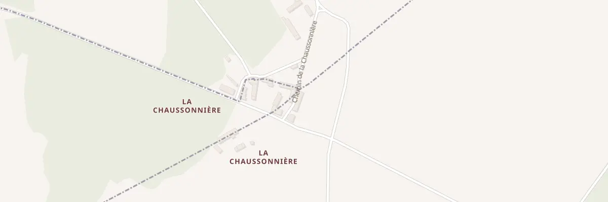 Plan du 2 La Chaussonniere à Val-Fouzon