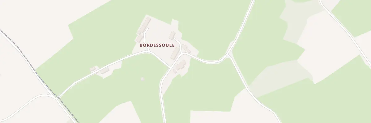 Plan du 1 Bordessoule à Lafat