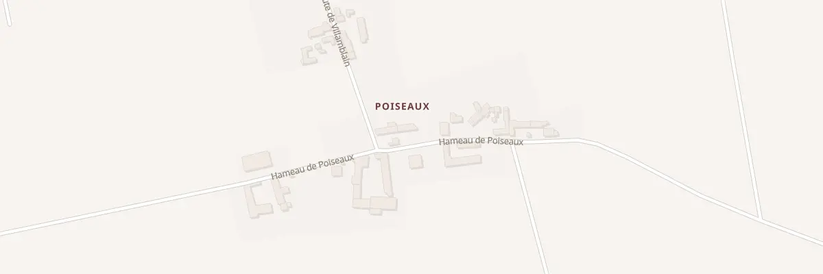 Plan du 12 Poiseaux à Épieds-en-Beauce