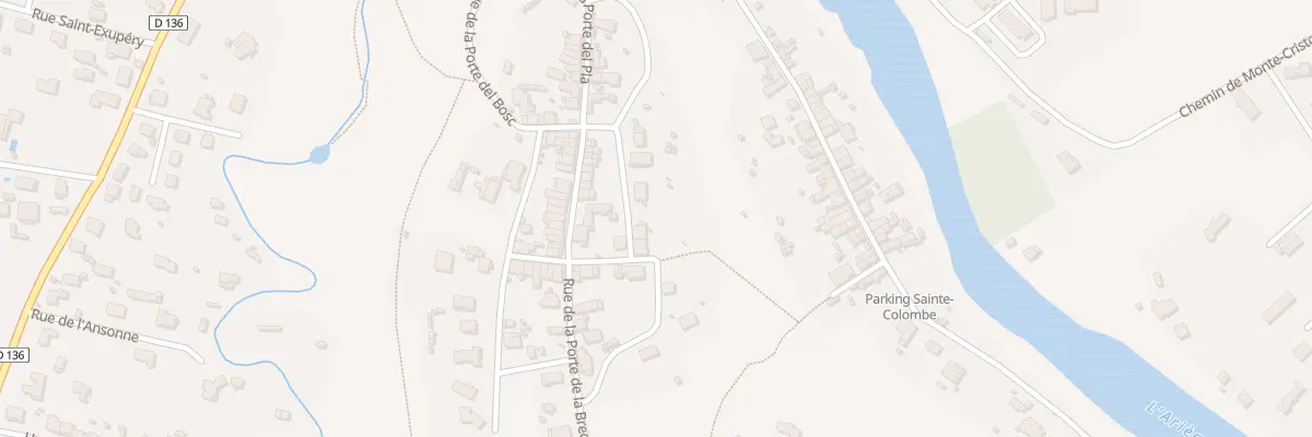 Plan du 8 Rue de la Costa à Saverdun