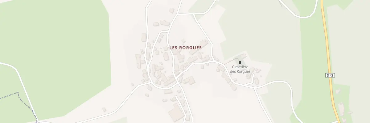 Plan du 27 Les Rorgues à Marsac
