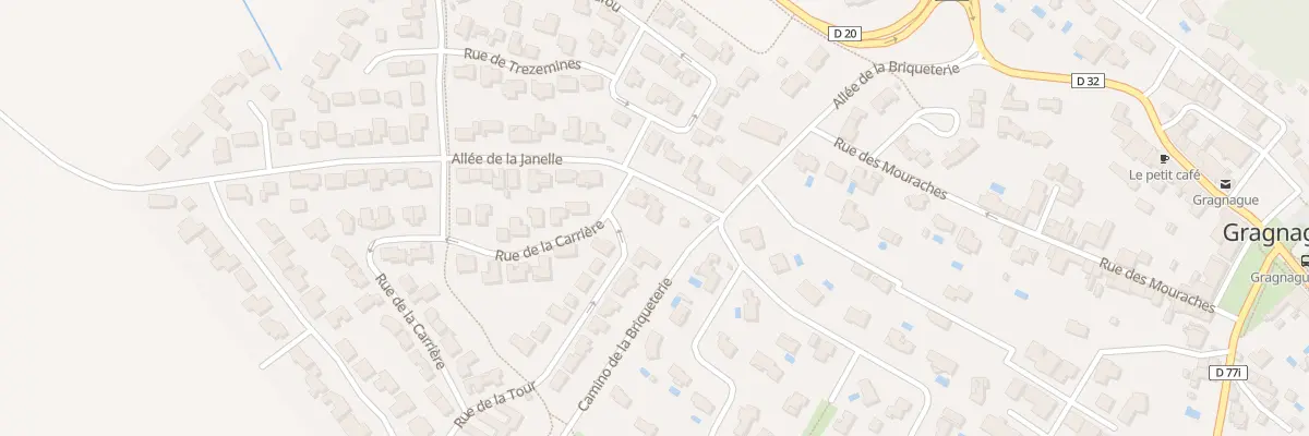 Plan du 3 Rue de la Tour à Gragnague