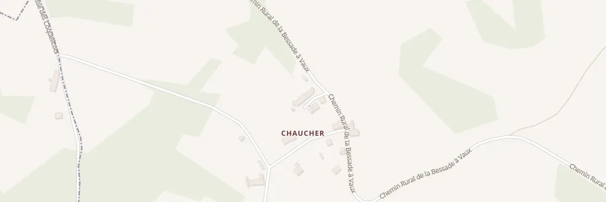 Plan du 5550 Chaucher à Châteauneuf-la-Forêt