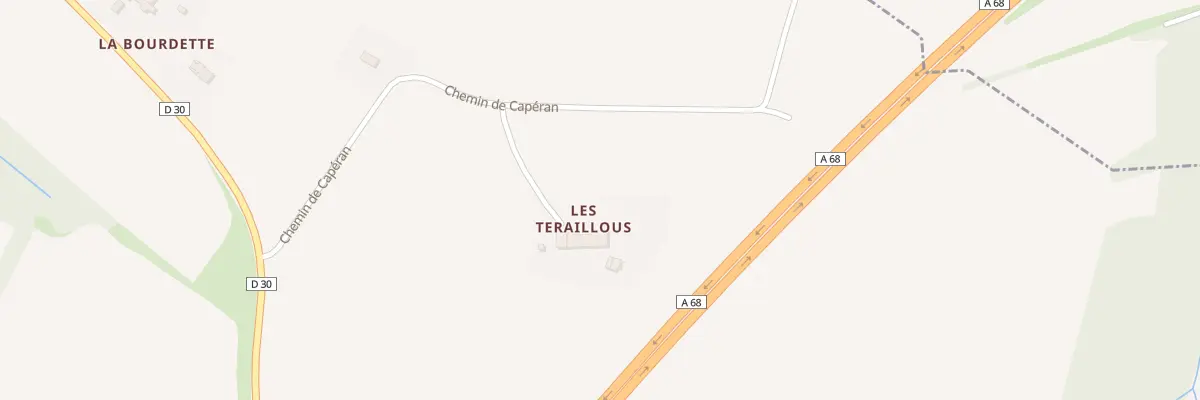Plan du 714 Rte de Paulhac à Montastruc-la-Conseillère