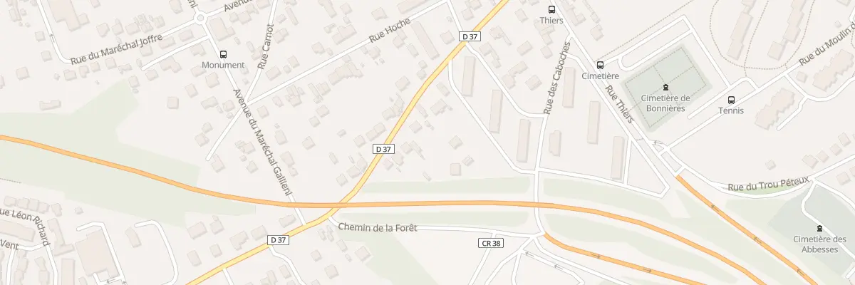 Plan du 21 Rue Jacques Deschamp à Bonnières-sur-Seine