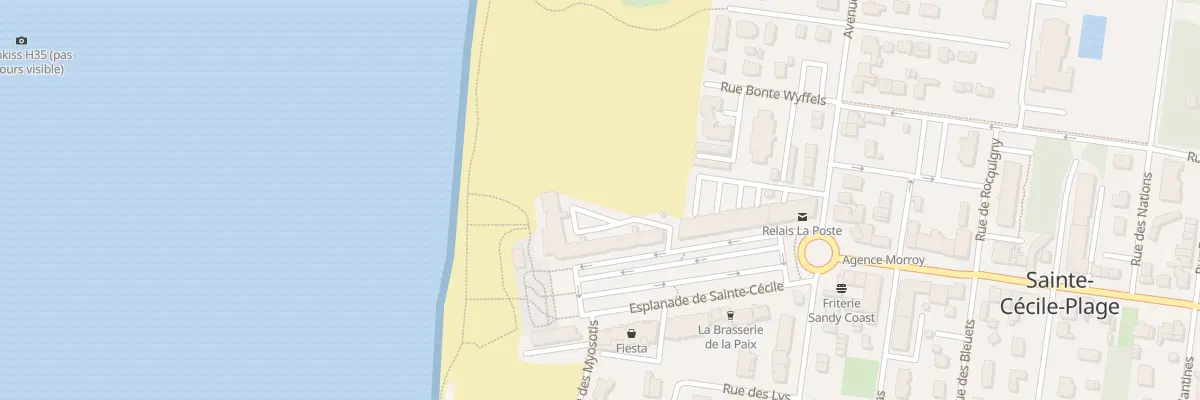 Plan du 50 Res Holiday Beach Esp Ste Ceci à Camiers