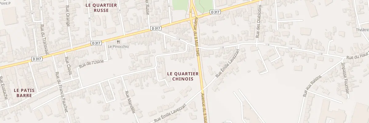 Plan du 80 Rue Jeanne d’Arc à Berck