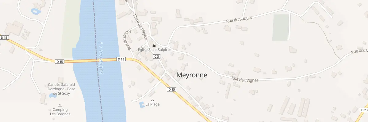 Plan du 5103 Meyronne à Meyronne