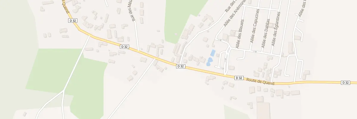Plan du 1149 Rue de Quend à Fort-Mahon-Plage