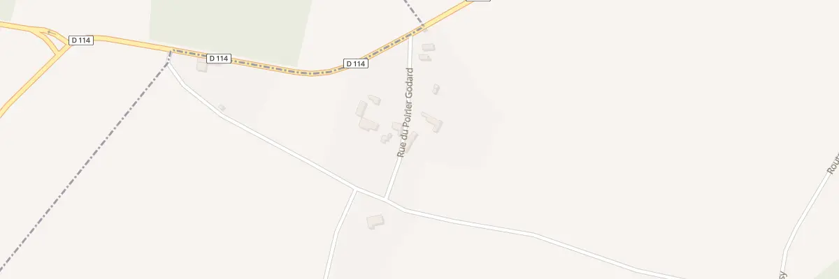 Plan du 8 Rue du Poirier Godard à Boissy-Mauvoisin