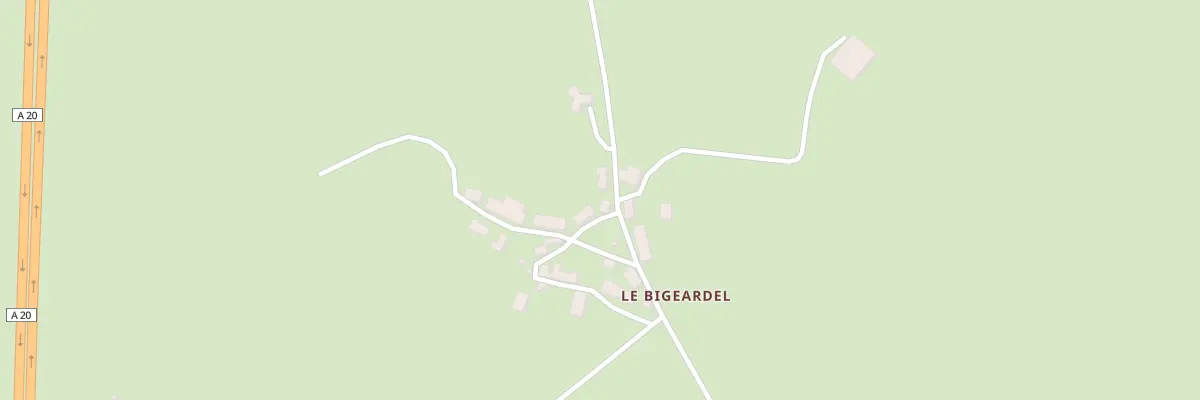 Plan du 103 Che du Puy Noir à Perpezac-le-Noir