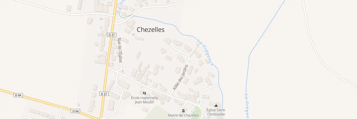 Plan du 12 All des Jardins à Chezelles