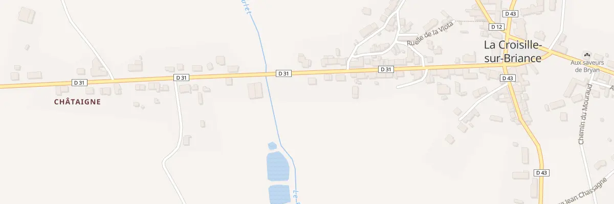 Plan du 5 Rue du Chataignol à La Croisille-sur-Briance