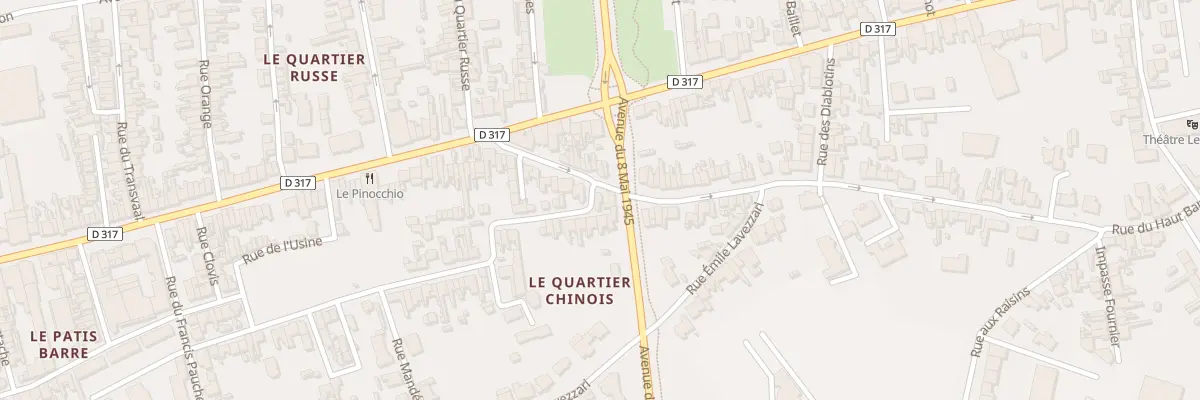 Plan du 20 Rue du Haut Banc à Berck