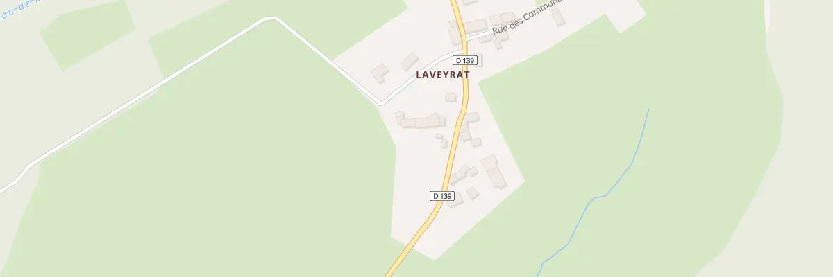 Plan du 5005 Laveyrat à Champnétery