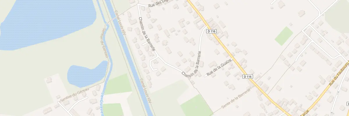 Plan du 7 Che de la Barrerie à Maintenon