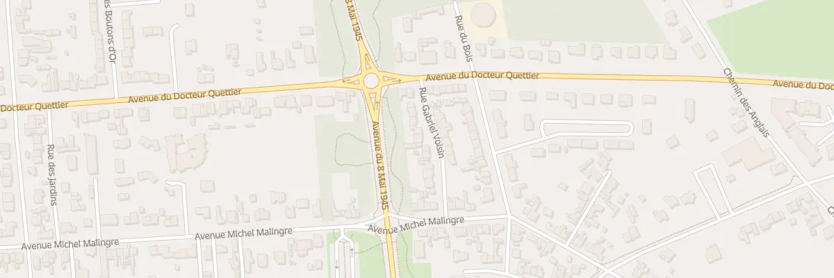 Plan du 11 Rue Gabriel Voisin à Berck